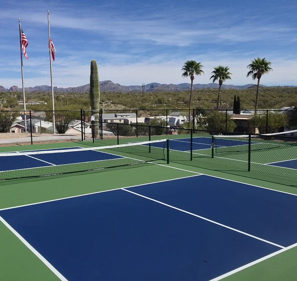 Tennis and Pickleball Sport Courts
